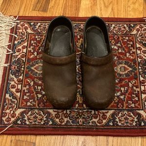 Brown Dansko Clogs